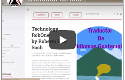 Nuevo traductor de Idiomas Mayas Guatemala para cualquier equipo