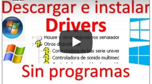 descargar cualquier driver para windows rapido y facil funciona