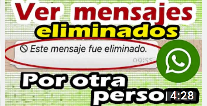 recuperar mensajes whatsapp recien borrados por la otra persona