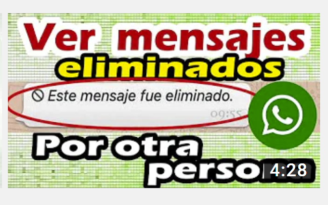 recuperar mensajes whatsapp recien borrados por la otra persona