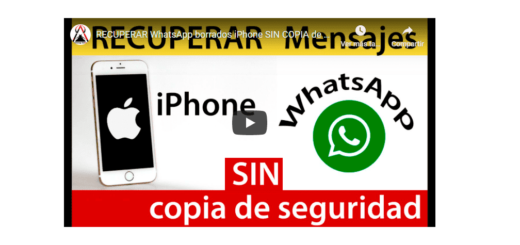 RECUPERAR WhatsApp borrados iPhone SIN COPIA de SEGURIDAD 2021 2020 como recuperar fotos eliminadas permanentemente de iphone como recuperar cualquier tipo de archivos eliminados permanentemente de iphone