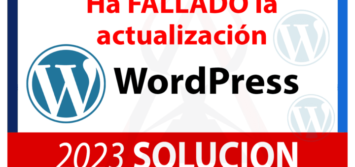 ha fallado la actualización No se ha podido insertar la entrada en la base de datos WordPress