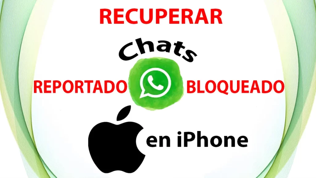 RECUPERAR un CHAT de WhatsApp REPORTADO y bloqueado en iPhone