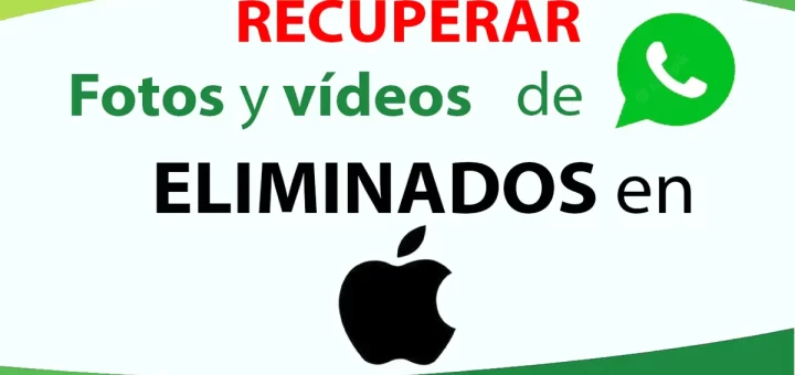 Como recuperar fotos y vídeos de WhatsApp en iPhone