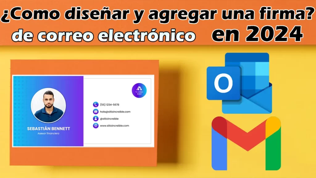 Como diseñar una firma de correo electrónico