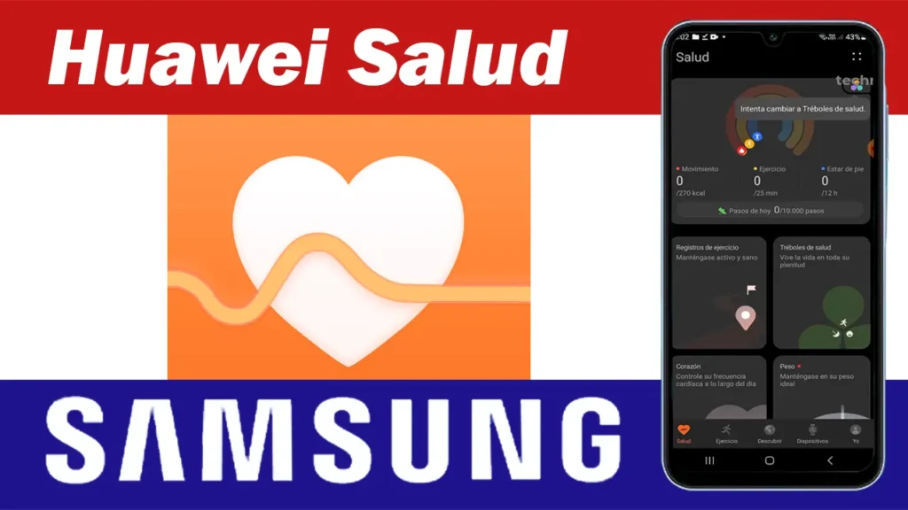 Como descargar Huawei salud en Samsung
