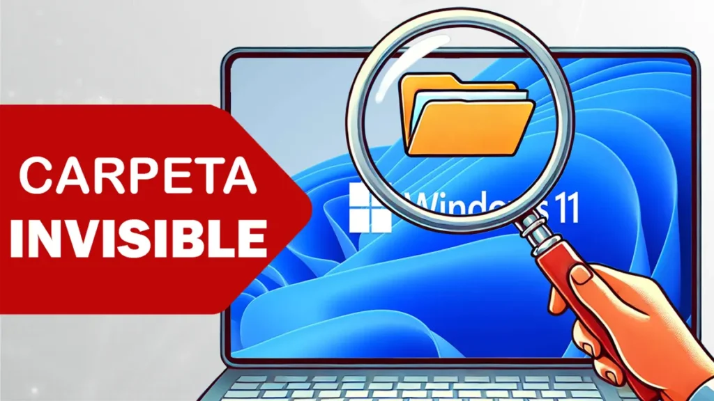 Cómo hacer una carpeta invisible en Windows 11