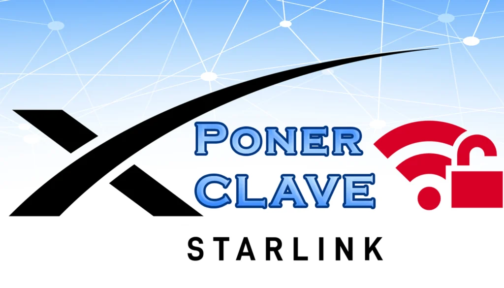 Como poner contraseña a Starlink