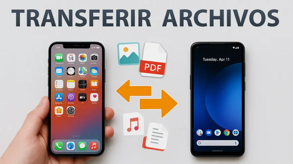 Transferir archivos de iPhone a Android
