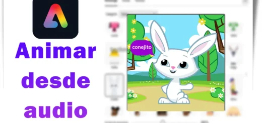 Adobe Express animar desde audio