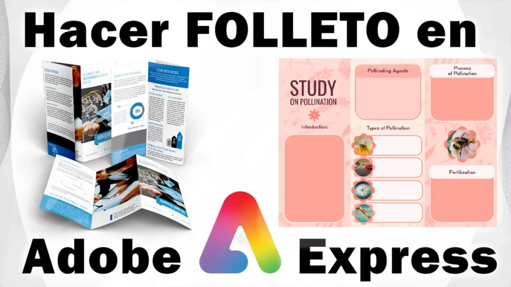 Como hacer un folleto en Adobe Express