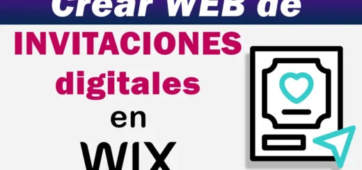 Cómo hacer invitaciones digitales en Wix