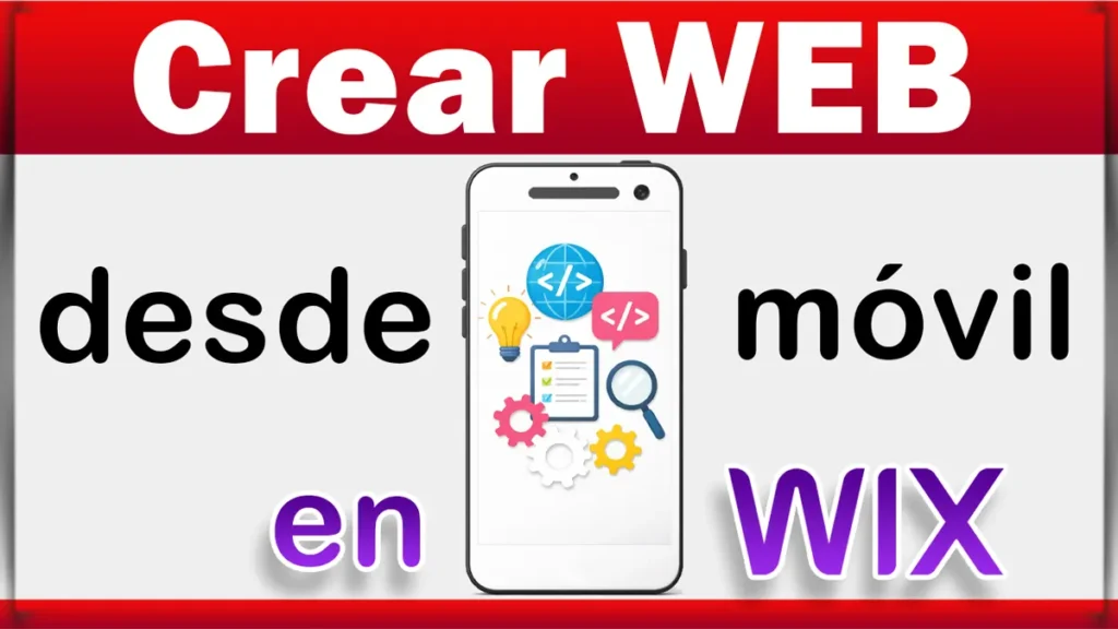 Como crear una pagina en Wix desde el celular