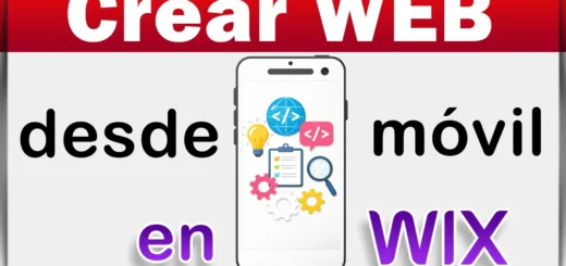 Como crear una pagina en Wix desde el celular