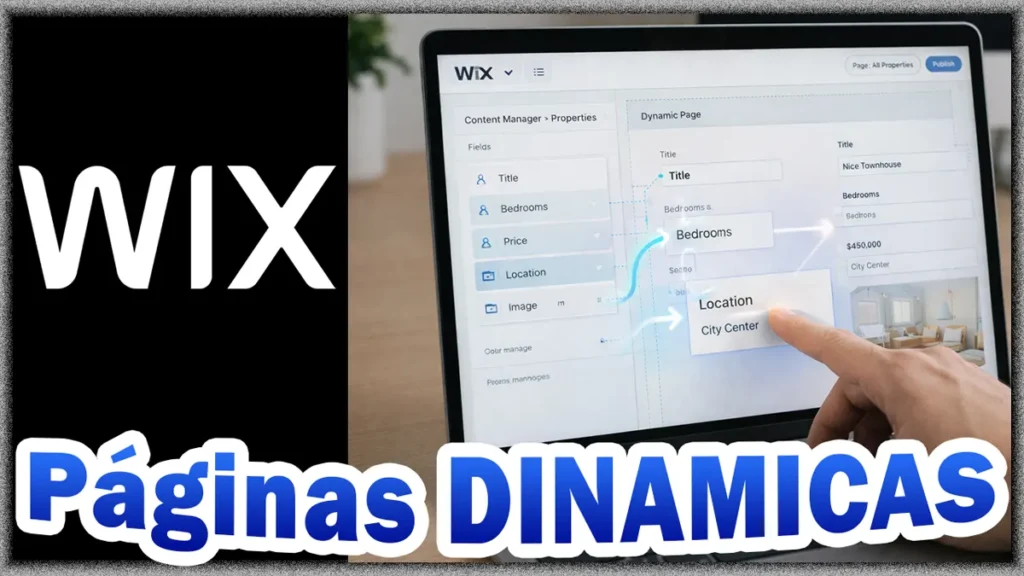 Como crear páginas dinámicas en Wix
