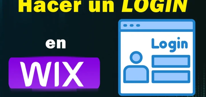 Como hacer un login en Wix