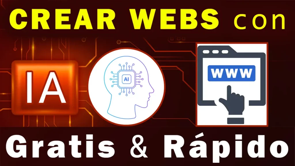 Crear paginas web con inteligencia artificial gratis