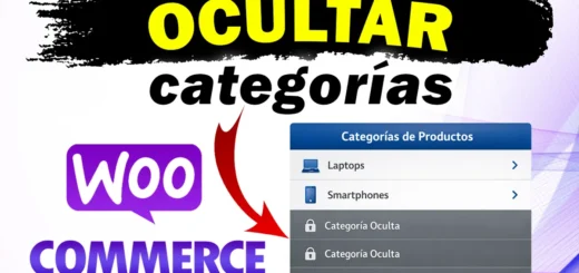 Ocultar categorías en WooCommerce