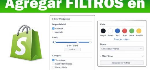 Como agregar filtros en Shopify