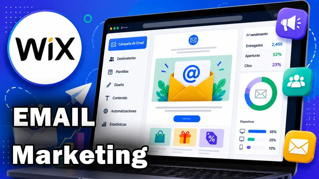 Email marketing Wix