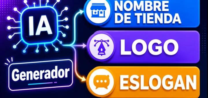 Generar Nombre de tienda, Logo y Slogan con IA